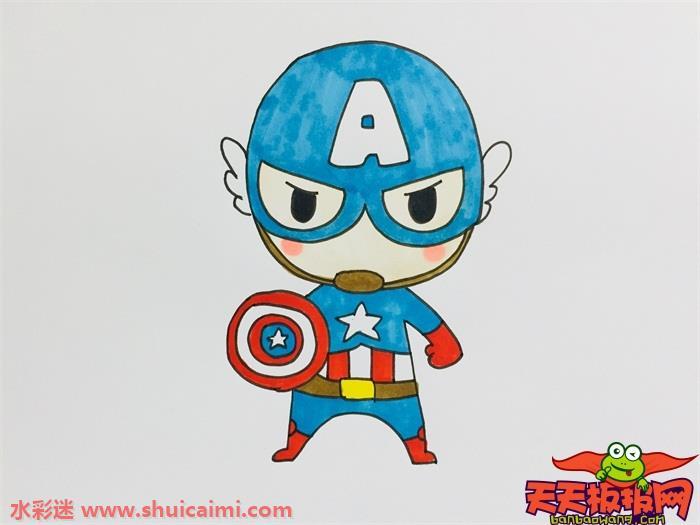 复仇者联盟4所有人物怎么画 复仇者联盟4所有人物简笔画漂亮卡通