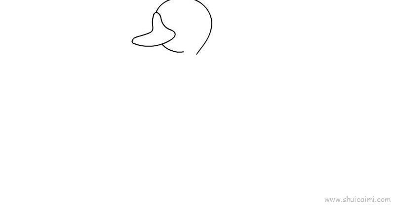 小鸭子儿童画怎么画 小鸭子简笔画画法