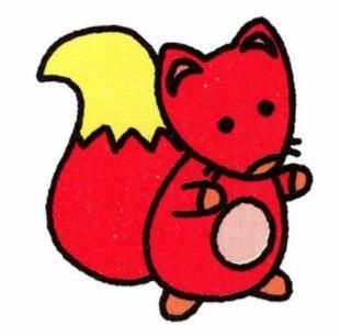 简笔画狐狸 简笔画狐狸头的画法