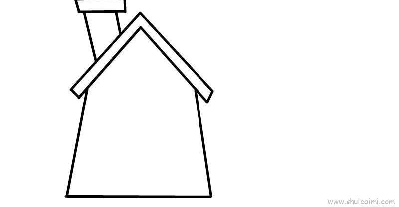 房子儿童画怎么画 房子简笔画步骤