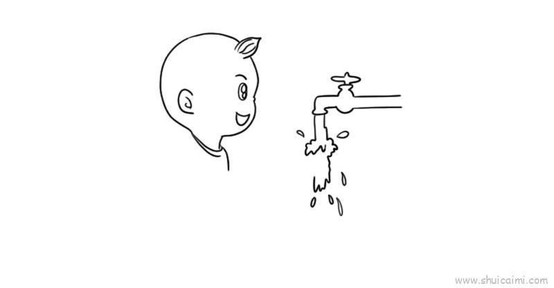 预防肺炎儿童画怎么画 预防肺炎简笔画图片大全