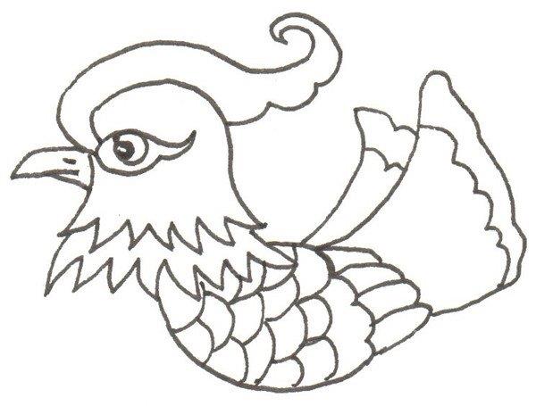 鸳鸯的简笔画怎么画 鸳鸯的简笔画简单又好看