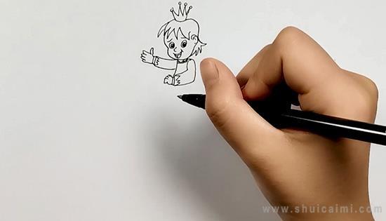 白马王子简笔画怎么画 白马王子简笔画简单又好看