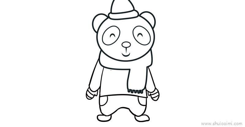 过冬小动物儿童画怎么画 过冬小动物简笔画画法