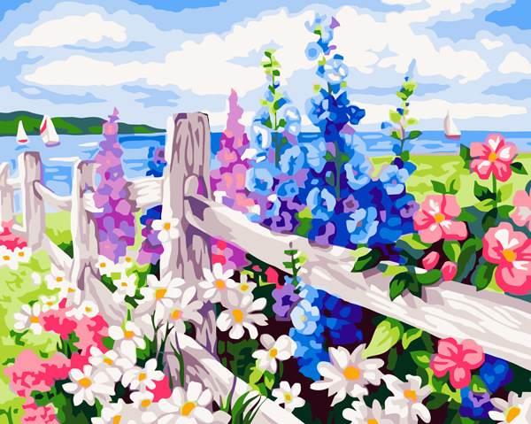 花海简笔画 花海简笔画图片简单