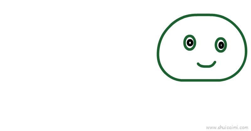乌龟儿童画怎么画 乌龟简笔画简单