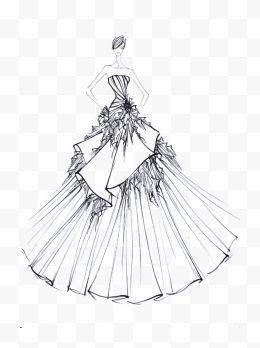 服饰简笔画 服饰简笔画彩色