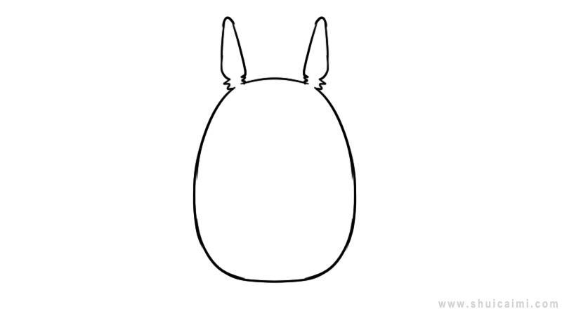 龙猫简笔画怎么画 龙猫简笔画简单又好看