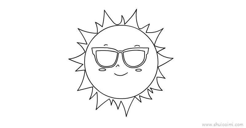 太阳儿童画怎么画 太阳简笔画简单又好看