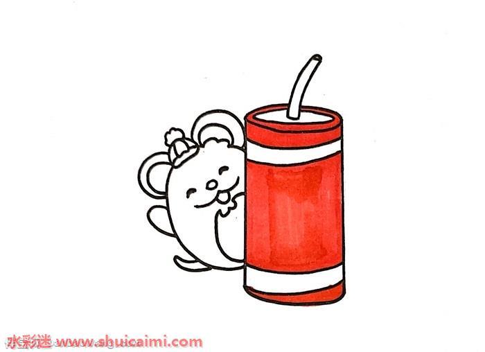 鞭炮怎么画 鞭炮简笔画简单又漂亮彩色