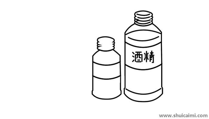 酒精瓶简笔画怎么画 酒精瓶简笔画好看