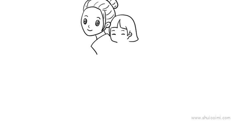母亲节该儿童画怎么画 母亲节该简笔画简单