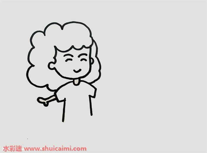 一家三口怎么画 一家三口简笔画步骤