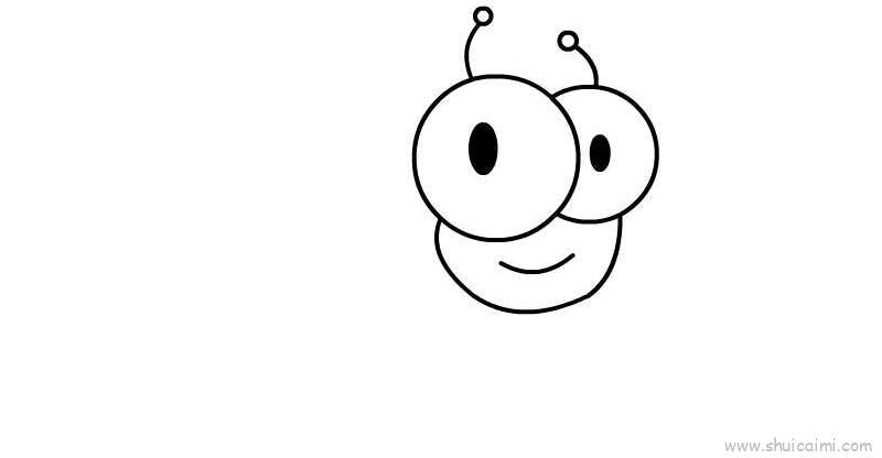 蚂蚁儿童画怎么画 蚂蚁简笔画图片