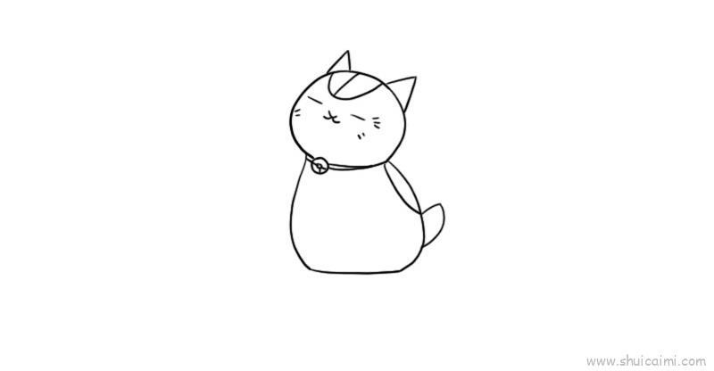 猫咪老师儿童画怎么画 猫咪老师简笔画步骤