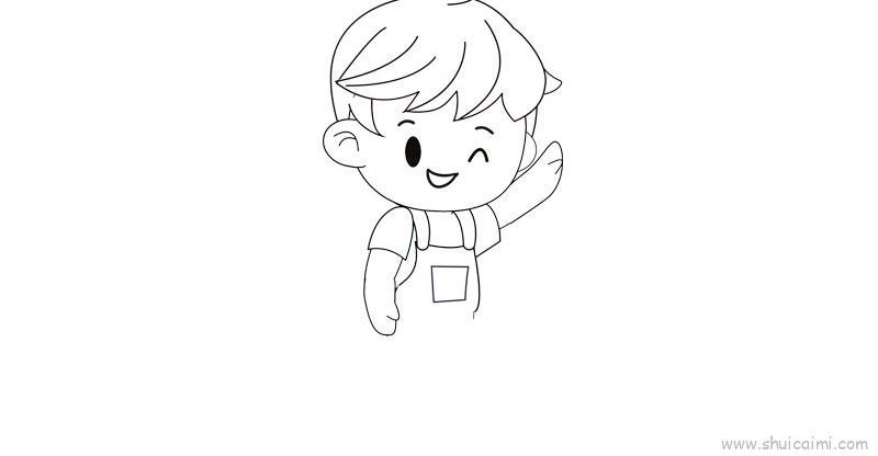 人物儿童画怎么画 人物简笔画图片