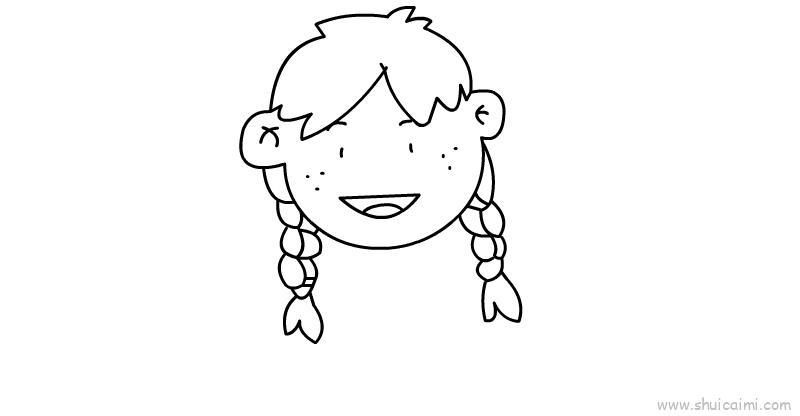 脑袋儿童画怎么画 脑袋简笔画图片大全