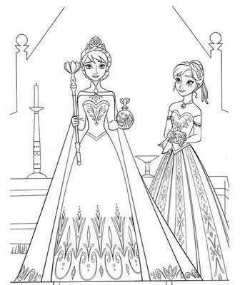 爱莎公主简笔画 艾莎公主简笔画简单又漂亮