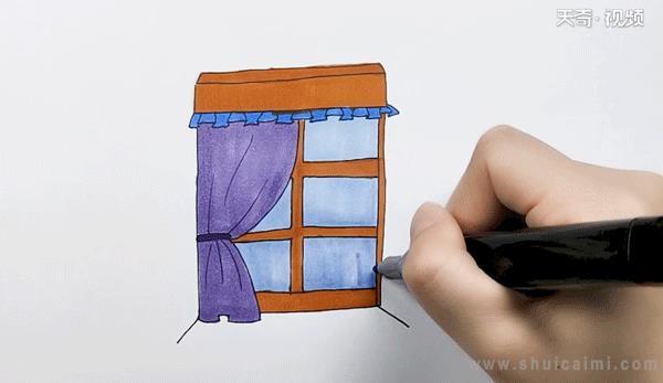 窗户简笔画怎么画 窗户简笔画简单又好看