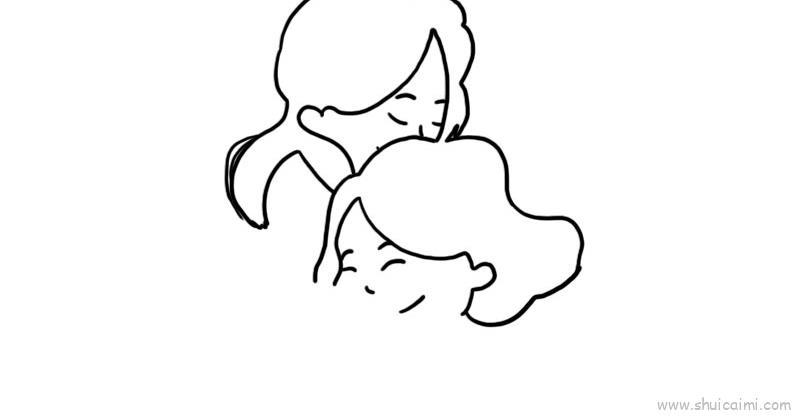 母亲节手账元素儿童画怎么画 母亲节手账元素简笔画简单