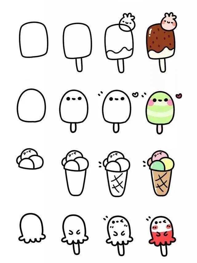 零食的简笔画图片大全 零食的简笔画怎么画