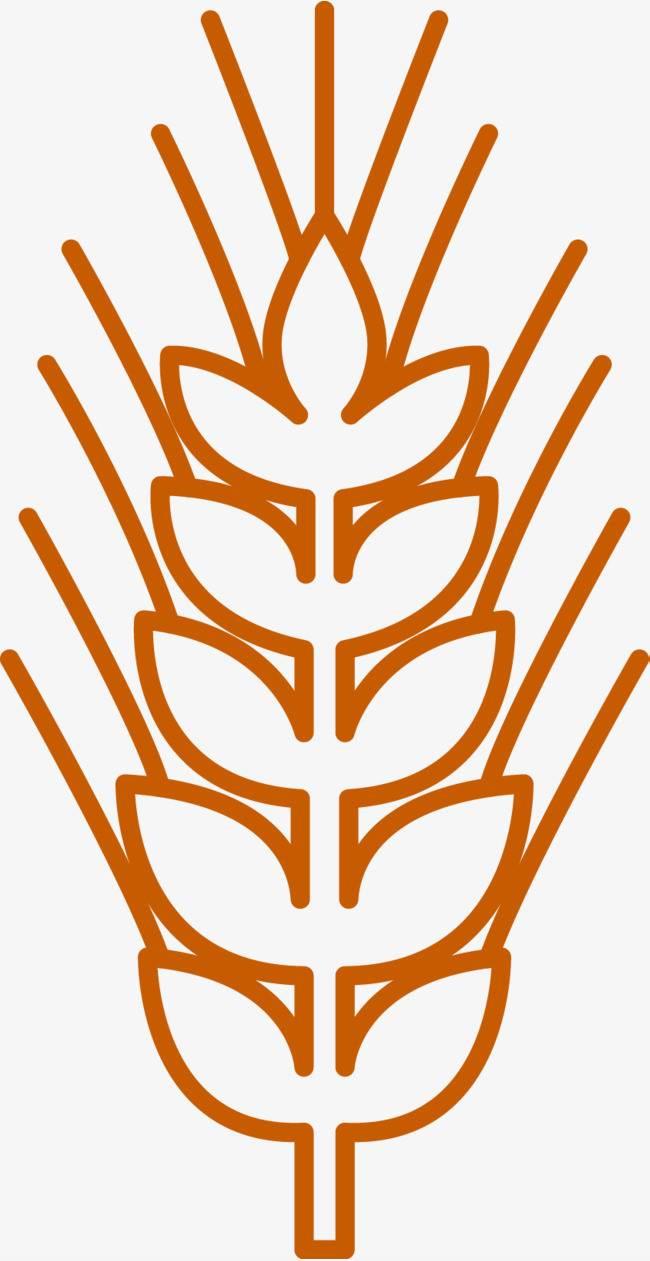麦子简笔画 麦子简笔画大丰收