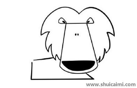 狮子王儿童简笔画