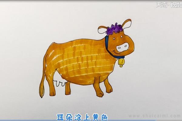 奶牛简笔画怎么画 奶牛简笔画简单又好看