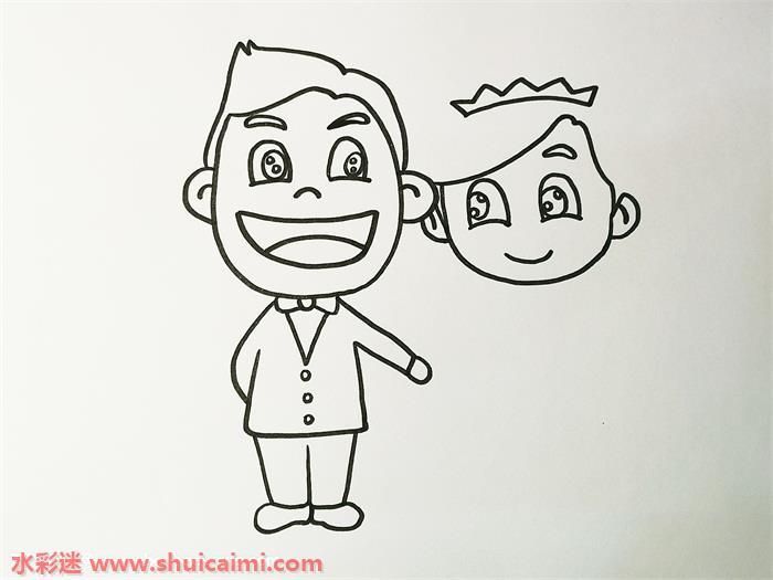 新娘和新郎怎么画 新娘和新郎简笔画图片大全带颜色