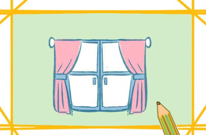 窗户简笔画 窗户简笔画怎么画