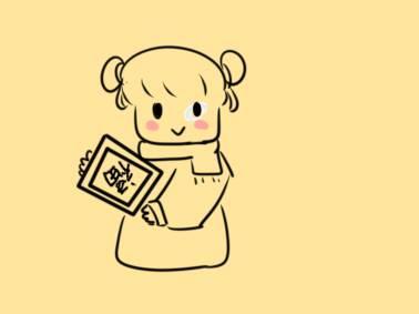 中国娃娃拜年简笔画图片 中国娃娃简笔画拜年