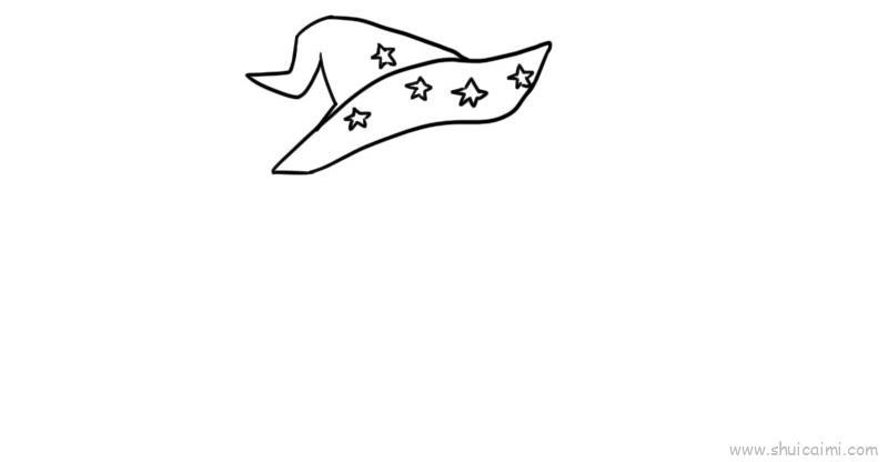 幽灵吃糖儿童画怎么画 幽灵吃糖简笔画图片大全