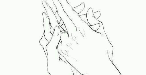 简笔画手 简笔画手势