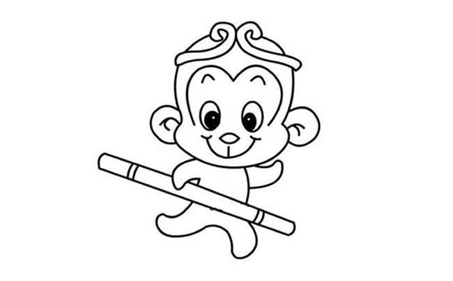 西游记简笔画 西游记简笔画师徒四人