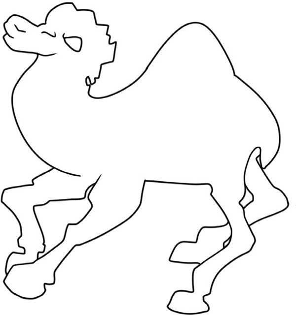 骆驼简笔画图片大全 骆驼简笔画图片大全可爱图片
