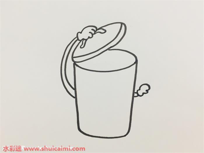 垃圾分类涂色怎么画 垃圾分类涂色简笔画简单易画彩色