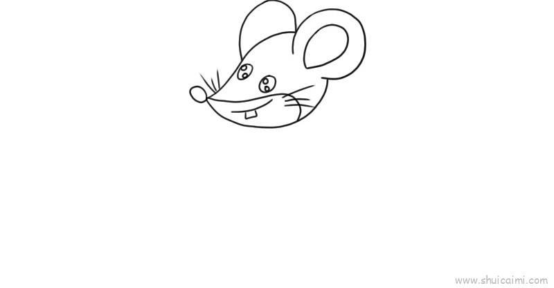 小老鼠儿童画怎么画 小老鼠简笔画简单又好看