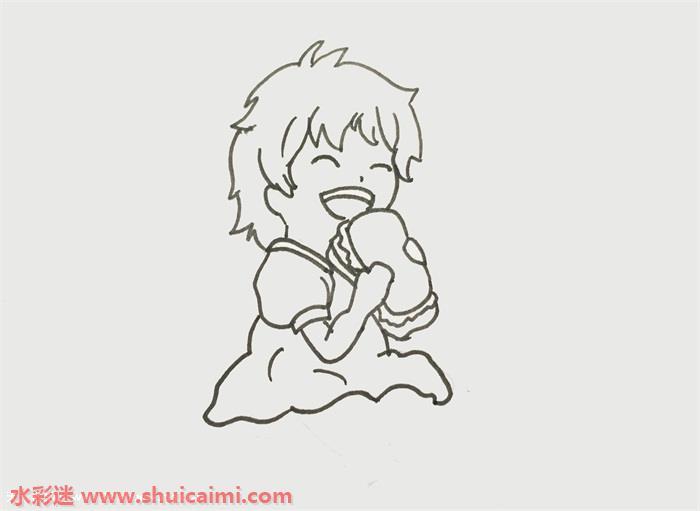 宗介波妞怎么画 宗介波妞简笔画简单好看