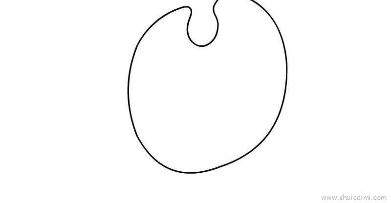 调色盘儿童画怎么画 调色盘简笔画图片