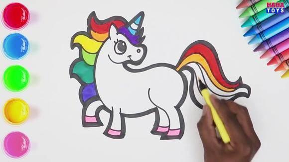 独角兽简笔画 独角兽简笔画怎么画