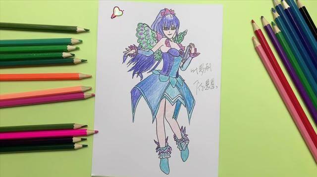 叶罗丽七个仙子简笔画 叶罗丽七个仙子简笔画冰公主