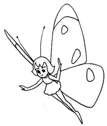 简笔画蝴蝶 简笔画蝴蝶图片大全彩色