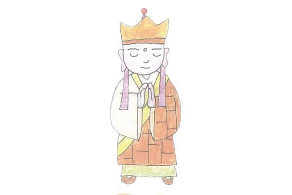 唐僧简笔画 唐僧简笔画简单又帅气