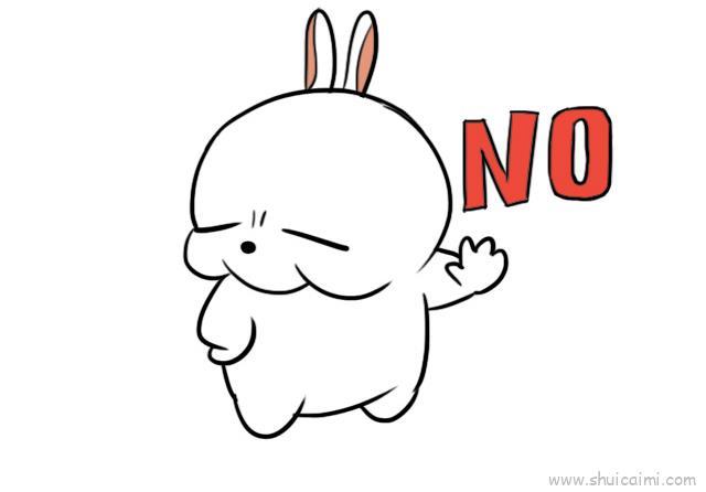 流氓兔儿童画怎么画 流氓兔简笔画图片