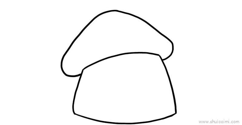 蘑菇房子儿童画怎么画 蘑菇房子简笔画图片大全