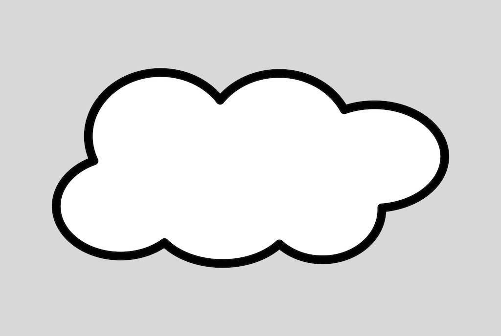 云的简笔画 云的简笔画可爱