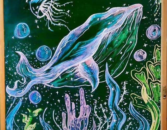 粉笔画图片大全简笔画 粉笔画图片大全简笔画人物