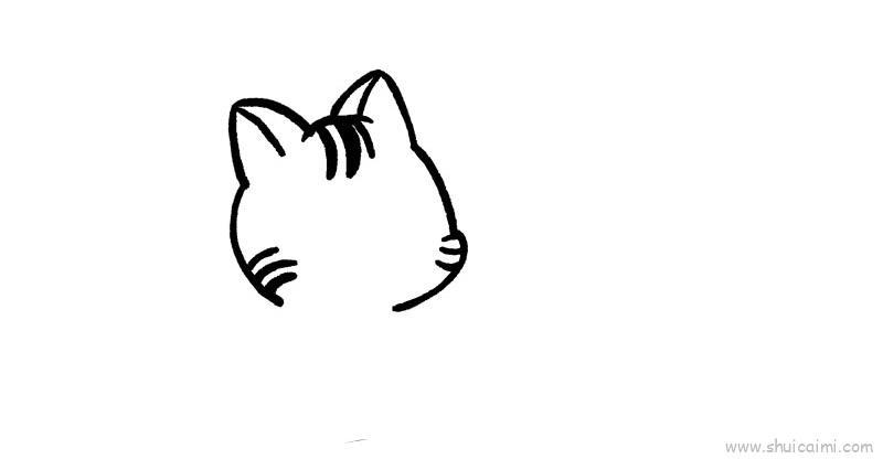 小猫可爱儿童画怎么画 小猫可爱简笔画画法