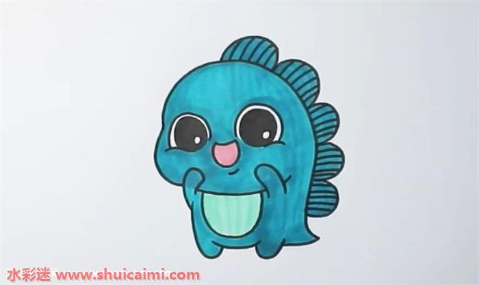 小怪兽怎么画 小怪兽简笔画彩色