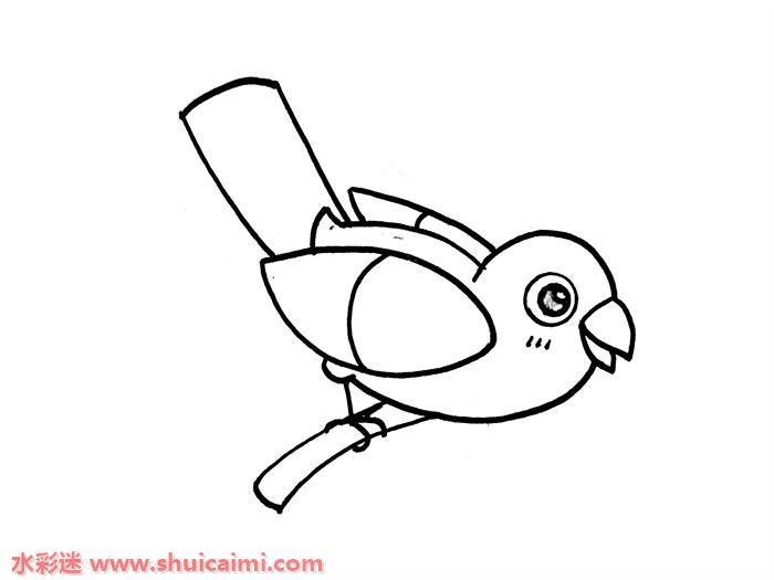 QQ红包鸟怎么画 QQ红包鸟简笔画简单好看彩色